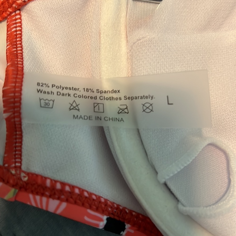 Underwire swim top and high waisted bottoms. NWOT - Picture 6 of 9
